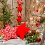 czerwone-poduszki-gwiazdki