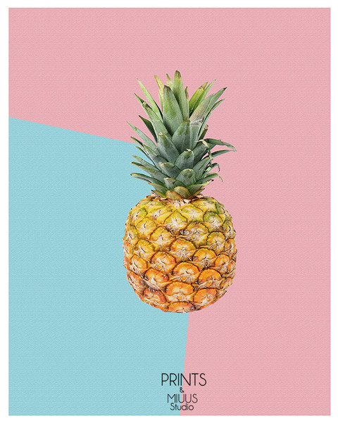 ananas-dżungla-plakat