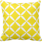żółta-poduszka-boho-geometryczny-wzór