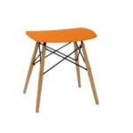pomarańczowy-miodowy-stołek