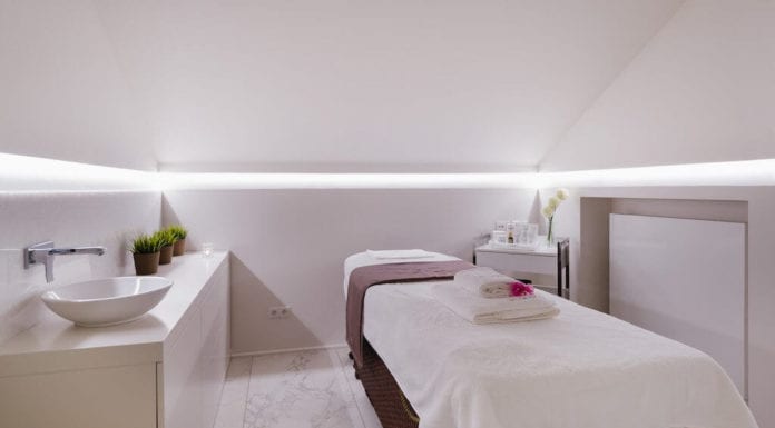 Przepiękne i kameralne wnętrze spa w centrum warszawy