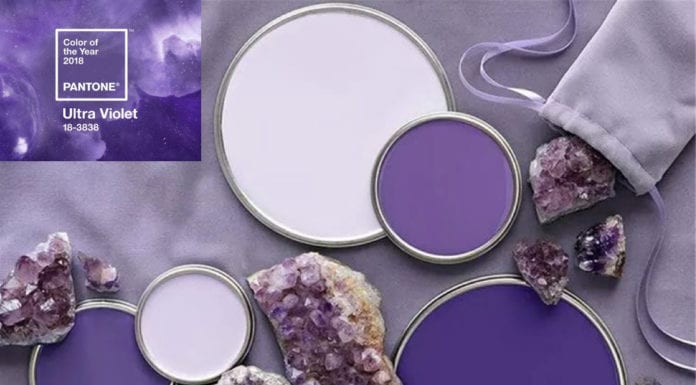 Życie w ultrafiolecie, czyli o kolorze roku 2018