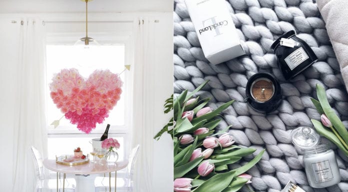 Walentynkowy nastrój we wnętrzu bez kiczu