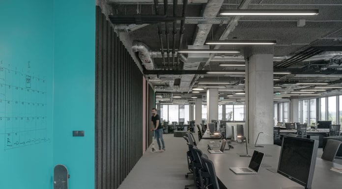 Zachwycające wnętrze w Scholz & Friends – agencji reklamowej w Warszawie