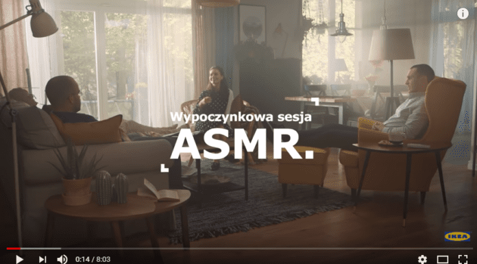 Mrowienie techniką ASMR – IKEA początkuje nową komunikację w Polsce