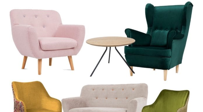 Mid century – styl, który pokochali Polacy fotele welurowe butelkowa zieleń