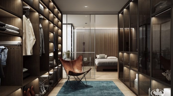 Garderoba dla pary – jak ją zaprojektować, żeby się nie pozabijać