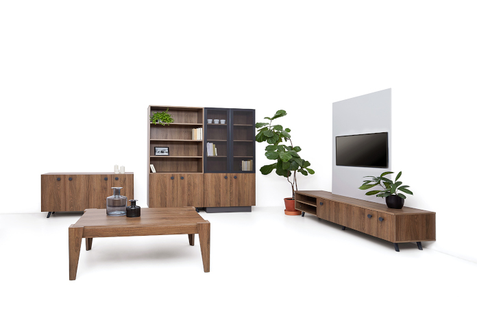 Furniture Concept Sylwia Kowalczyk-Gajda kolekcja DOTS meble drewniane vintage retro projektanci polscy
