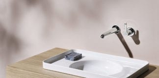 Jak oszczędzać wodę inteligentna bateria val laufen umywalna inspiracje łazienka