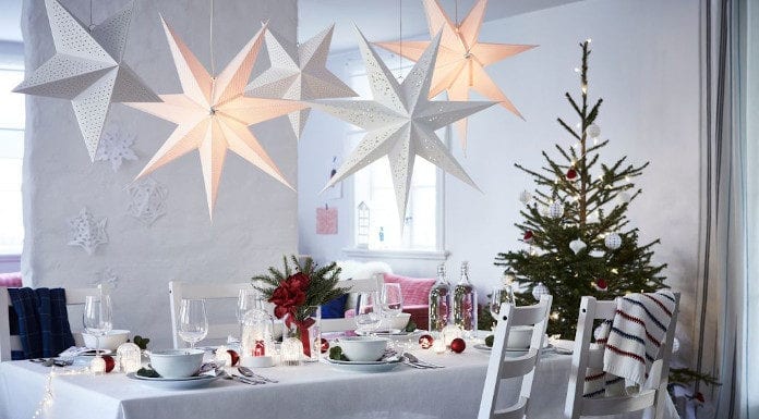 Świąteczne aranżacje wnętrz i stołu razem z IKEA świąteczne aranżacje ikea nowa kolekcja