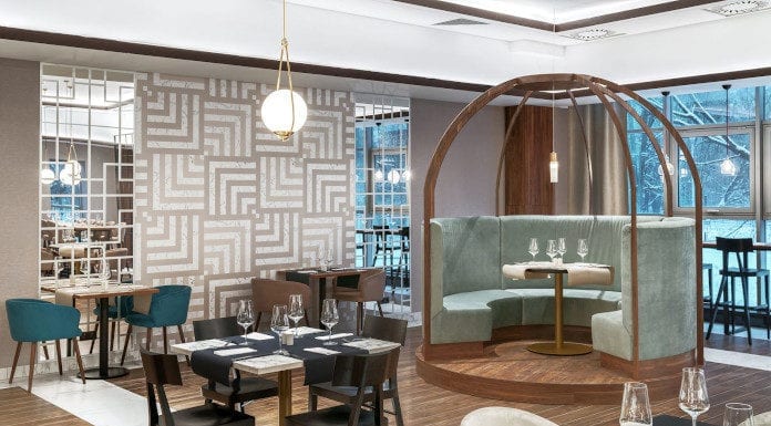 Tremend z nagrodą International European Property Awards! tremend hotel inspiracje krzesło stół lampa