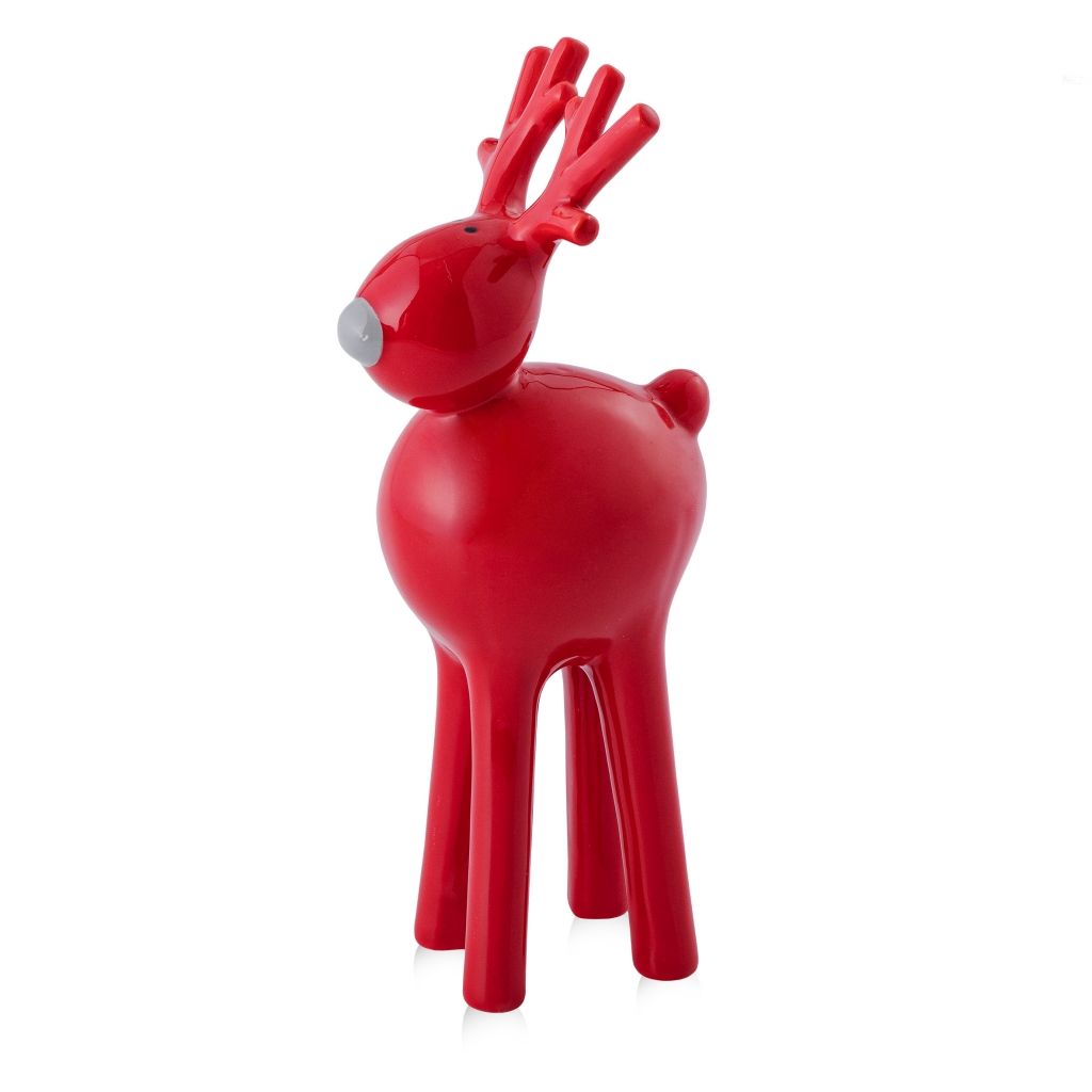 świąteczny-nastrój-dekoracje-świąteczne-ozdoba-figurka-czerwonego-jelenia