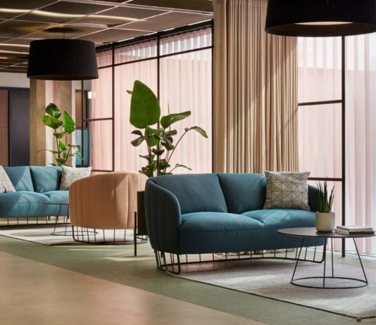 ciekawe-kolory-wnętrza-biura-inspiracje-kanapa-sofa-fotel0beton