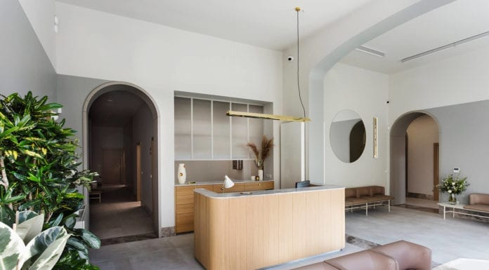 Wnętrza publiczne, w których przebywamy na co dzień, mogą być piękne! Wnętrzze-publiczne-przychodni-projekt-inspiracje-hal-recapcja