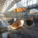 Strefa VIP na lotnisku Hamburgu w wykonaniu BoConcept