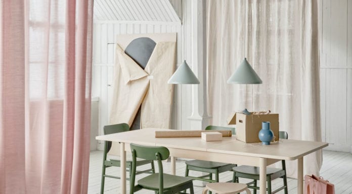 Romantyczne dodatki IKEA – sierpień pełny nowości! Kuchnia-wnętrze-inspiracje-stół-krzesła-lampa-ikea-romantyczne-dodatki