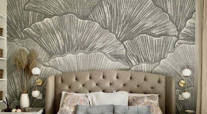 Aranżacja małej sypialni – HIT aranżacyjny od LondonArt Aranżacja-małej-sypialni-tapeta-LondonArt