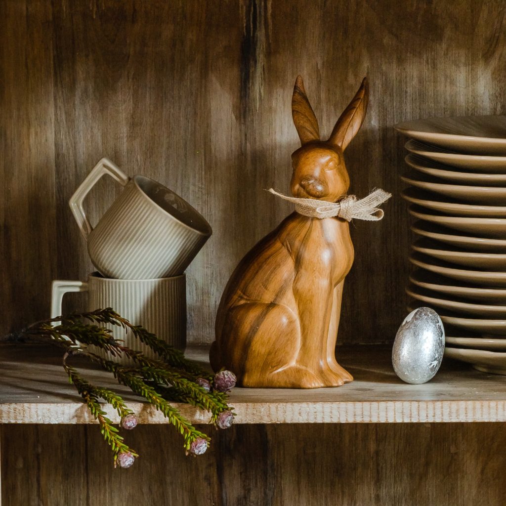 dekoracje wielkanocne jajka króliczki