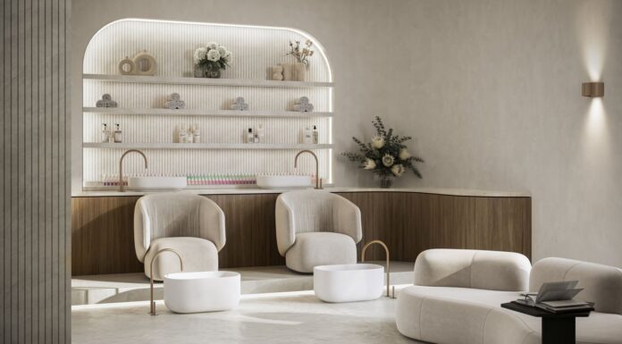 Dekton Ukiyo, pierwsza kolekcja ryflowanych okładzin projektu Claudii Afshar